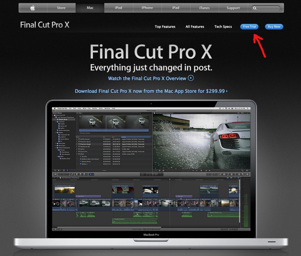 Final Cut Pro X Download Mac